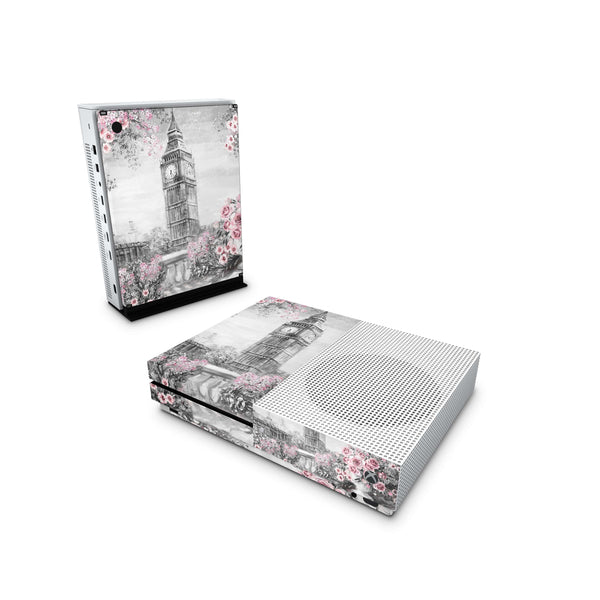 Xbox One Skin Decals - London Painting - Wrap Vinyl Sticker - ZoomHitskins