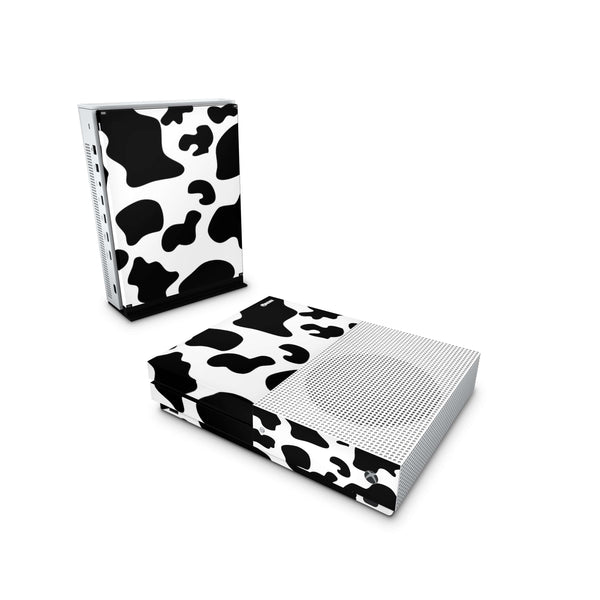 Xbox One Skin Decals - Cow White - Wrap Vinyl Sticker - ZoomHitskins
