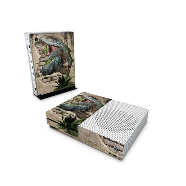 Xbox One Skin Decals - Dinosaur World - Wrap Vinyl Sticker - ZoomHitskins