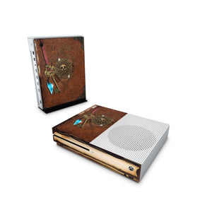 Xbox One Skin Decals - Old Book - Wrap Vinyl Sticker - ZoomHitskins