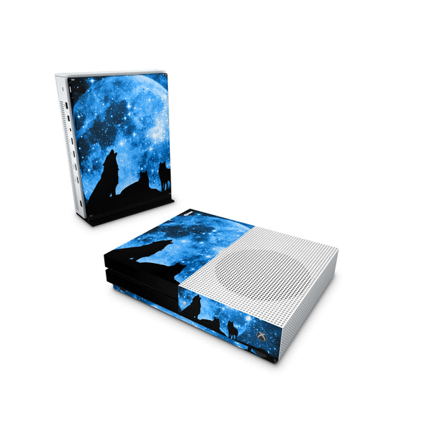 Xbox One Skin Decals - Wolf Pack - Wrap Vinyl Sticker - ZoomHitskins