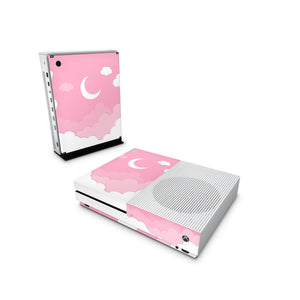 Xbox One Skin Decals - Pink Moon - Wrap Vinyl Sticker - ZoomHitskins