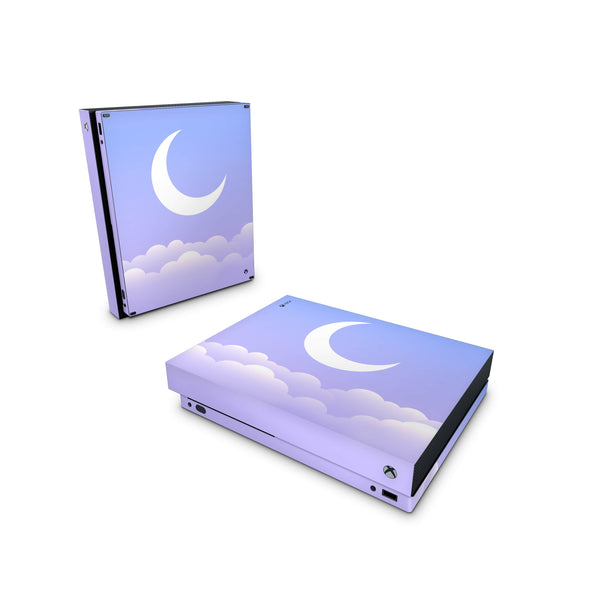 Xbox One Skin Decals - Cute Moon - Wrap Vinyl Sticker - ZoomHitskins