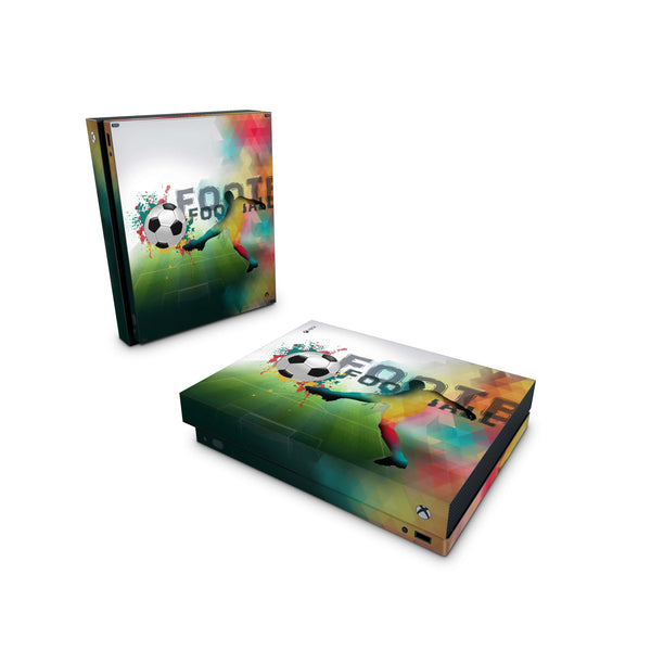 Xbox One Skin Decals - Soccer Sport - Wrap Vinyl Sticker - ZoomHitskins