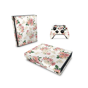 Xbox One Skin Decals - Romantic Blooming - Wrap Vinyl Sticker - ZoomHitskins