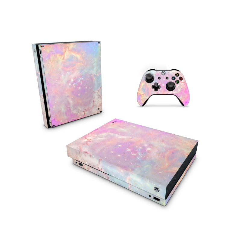 Xbox One Skin Decals - Pink Galaxy - Wrap Vinyl Sticker - ZoomHitskins