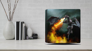 PS4 Skin Decals - Dragon - Full Wrap Vinyl Sticker - ZoomHitskins