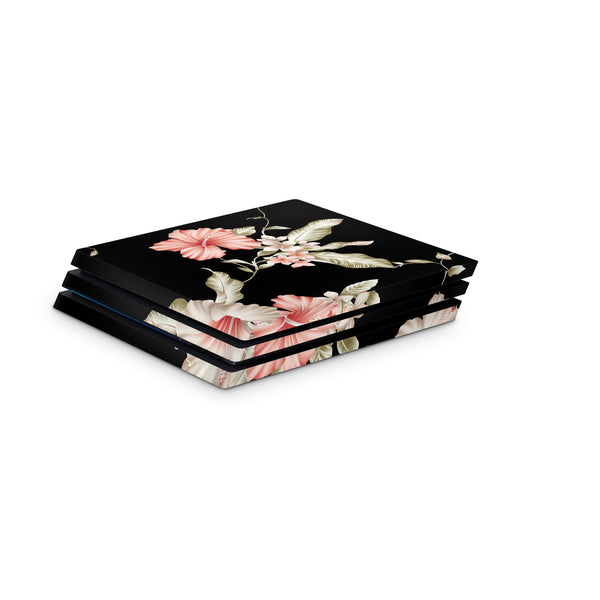 PS4 Skin Decals - Hibiscus - Full Wrap Decal Sticker - ZoomHitskins