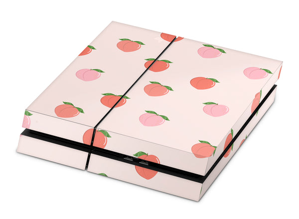PS4 Skin Decals - Peachs - Full Wrap Vinyl Sticker - ZoomHitskins