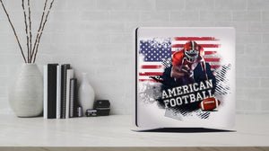 PS4 Skin Decals - Football - Full Wrap Vinyl Sticker - ZoomHitskins