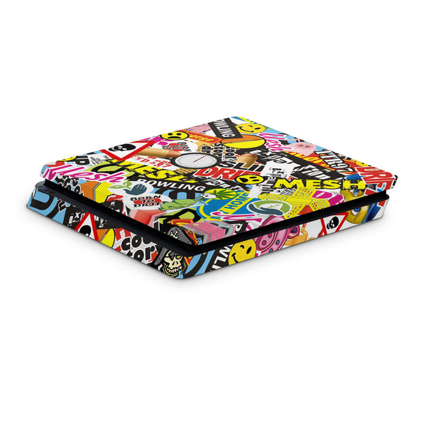 PS4 Skin Decals - Graffiti - Full Wrap Vinyl Sticker