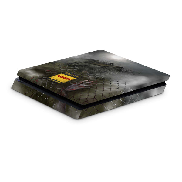 PS4 Skin Decals - Haunted House - Full Wrap Vinyl Sticker - ZoomHitskins