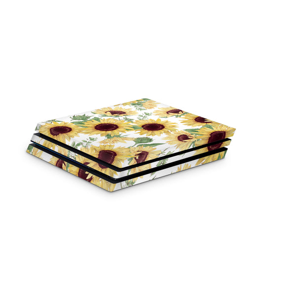 PS4 Skin Decals - Sunflower - Full Wrap Vinyl Sticker - ZoomHitskins
