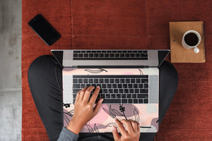 Macbook Skin Decals - Flora Fashion - Full Wrap Sticker - ZoomHitskins