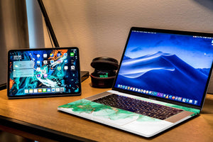 Macbook Skin Decals - Chartreuse- Full Wrap Sticker - ZoomHitskins