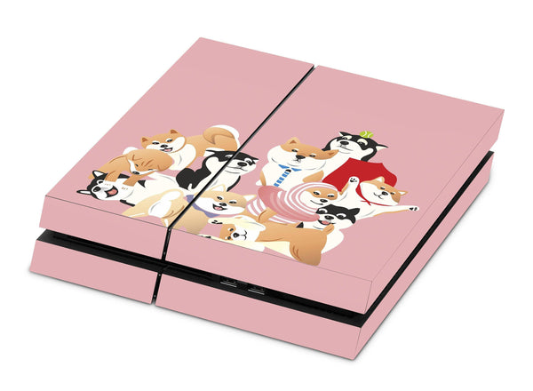 PS4 Skin Decal For Playstation 4 Console Shiba Inu - ZoomHitskin