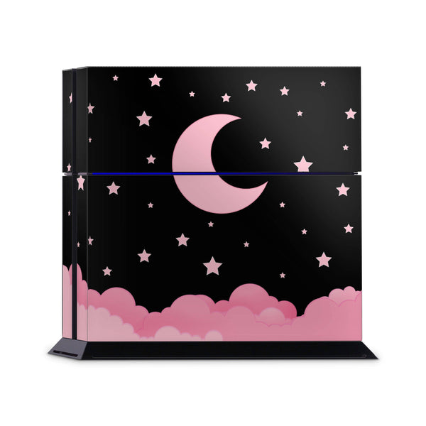 PS4 Slim Pro Fat Playstation 4 Console Skin Decal Sticker Lunar Pinky Custom Set - ZoomHitskin