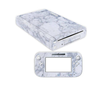 Wii U  Console Skin Decal Sticker Marble Custom Design Set - ZoomHitskin