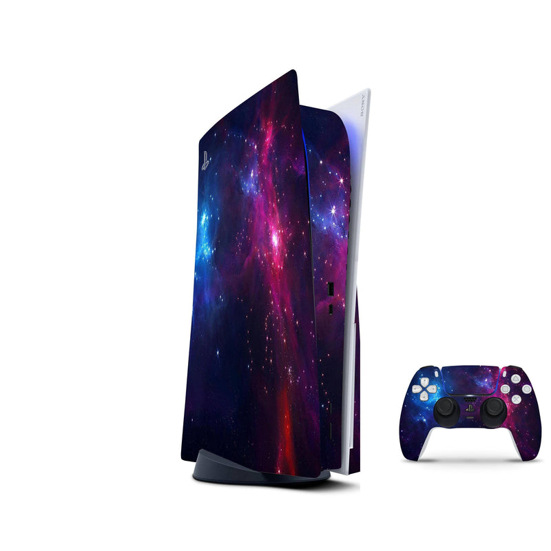 Comet Stars Decal For PS5 Playstation 5 Console And Controller , Full Wrap Vinyl For PS5 - ZoomHitskin