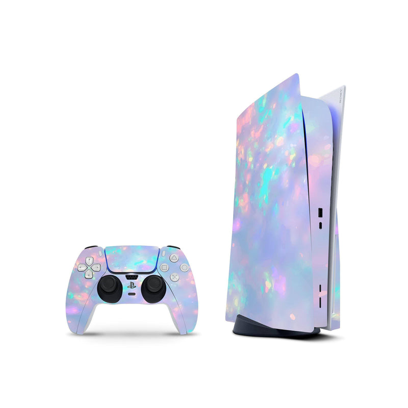 Gemstone Pattern Skin Decal For PS5 Playstation 5 Console And Controller , Full Wrap Vinyl For PS5 - ZoomHitskin