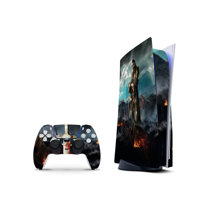 Honor Medieval Skin Decal For PS5 Playstation 5 Console And Controller , Full Wrap Vinyl For PS5 - ZoomHitskin