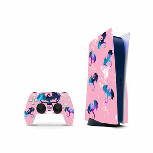 Mystery Creature Skin Decal For PS5 Playstation 5 Console And Controller , Full Wrap Vinyl For PS5 - ZoomHitskin