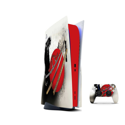 Samurai Legend  Skin Decal For PS5 Playstation 5 Console And Controller , Full Wrap Vinyl For PS5 - ZoomHitskin