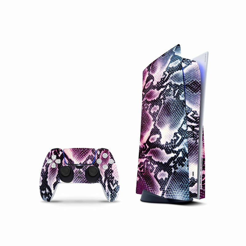 Snake Skin Decal For PS5 Playstation 5 Console And Controller , Full Wrap Vinyl For PS5 - ZoomHitskin