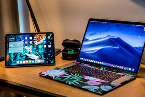 Macbook Skin Decals - Floral Bouquet - Full Wrap Sticker - ZoomHitskins