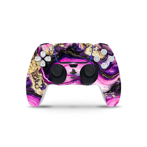 Fuchsia Granit Skin Decal For PS5 Playstation 5 Console And Controller , Full Wrap Vinyl For PS5 - ZoomHitskin