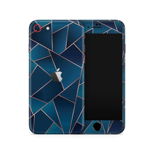 Azure Cobalt Full Wrap Skin Iphone 11 Pro Max SE 2020 Decal Skins - ZoomHitskin