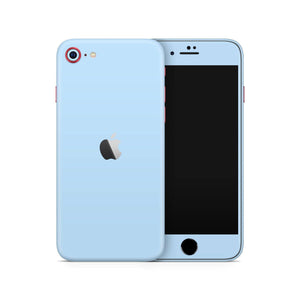 Iphone SE 2020 Skin Decal For Mobile Phone Solid BabyBlue - ZoomHitskin