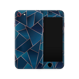 Azure Cobalt Full Wrap Skin Iphone 11 Pro Max SE 2020 Decal Skins - ZoomHitskin