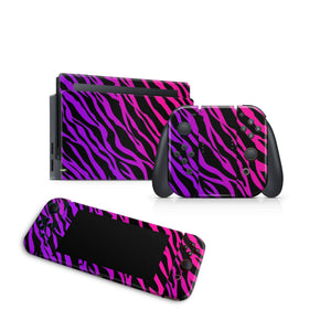 Nintendo Switch Skin Decal For Console Joy-Con And Dock Africa Zebra - ZoomHitskin