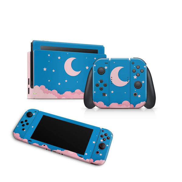 Nintendo Switch Skin Decal For Console Joy-Con And Dock Astronomy - ZoomHitskin