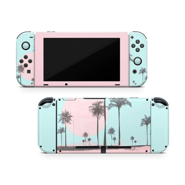Nintendo Switch Skin Decal For Console Joy-Con And Dock California Dream - ZoomHitskin