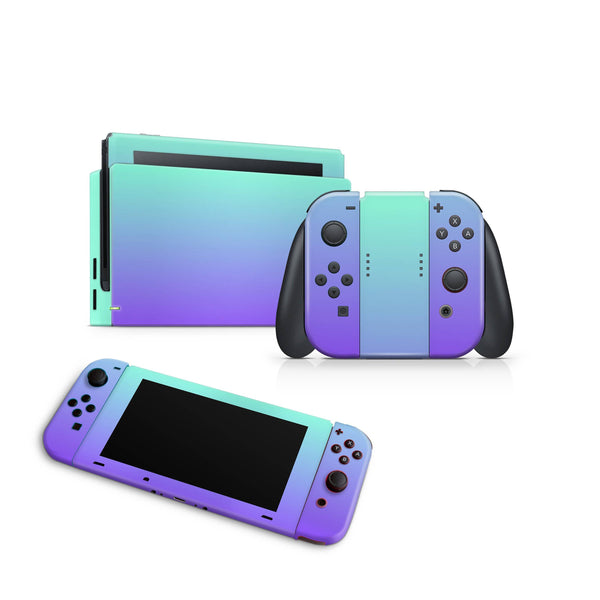 Nintendo Switch Skin Decal For Console Joy-Con And Dock Duo Color - ZoomHitskin