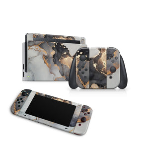 Nintendo Switch Skin Decal For Console Joy-Con And Dock Golden Mine - ZoomHitskin