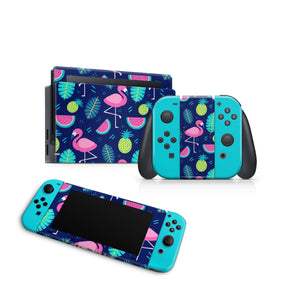 Nintendo Switch Skin Decal For Console Joy-Con And Dock Jungle Bird - ZoomHitskin