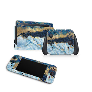 Nintendo Switch Skin Decal For Console Joy-Con And Dock Limestone - ZoomHitskin