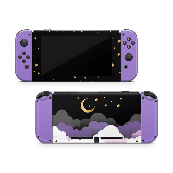 Nintendo Switch Skin Decal For Console Joy-Con And Dock Luna Paradise - ZoomHitskin