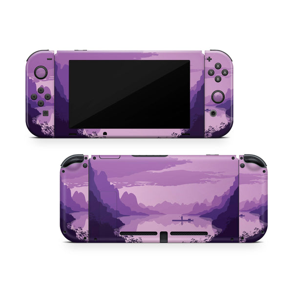 Nintendo Switch Skin Decal For Console Joy-Con And Dock Panorama - ZoomHitskin