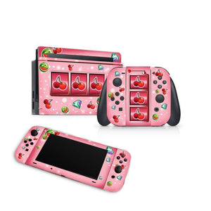 Nintendo Switch Skin Decal For Console Joy-Con And Dock Slot Machine - ZoomHitskin
