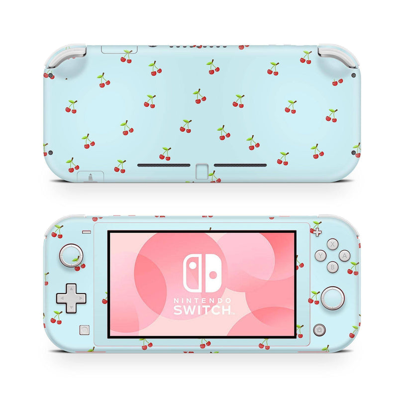 Cherrie Blue Nintendo Switch Lite Skin Decal For Console - ZoomHitskin