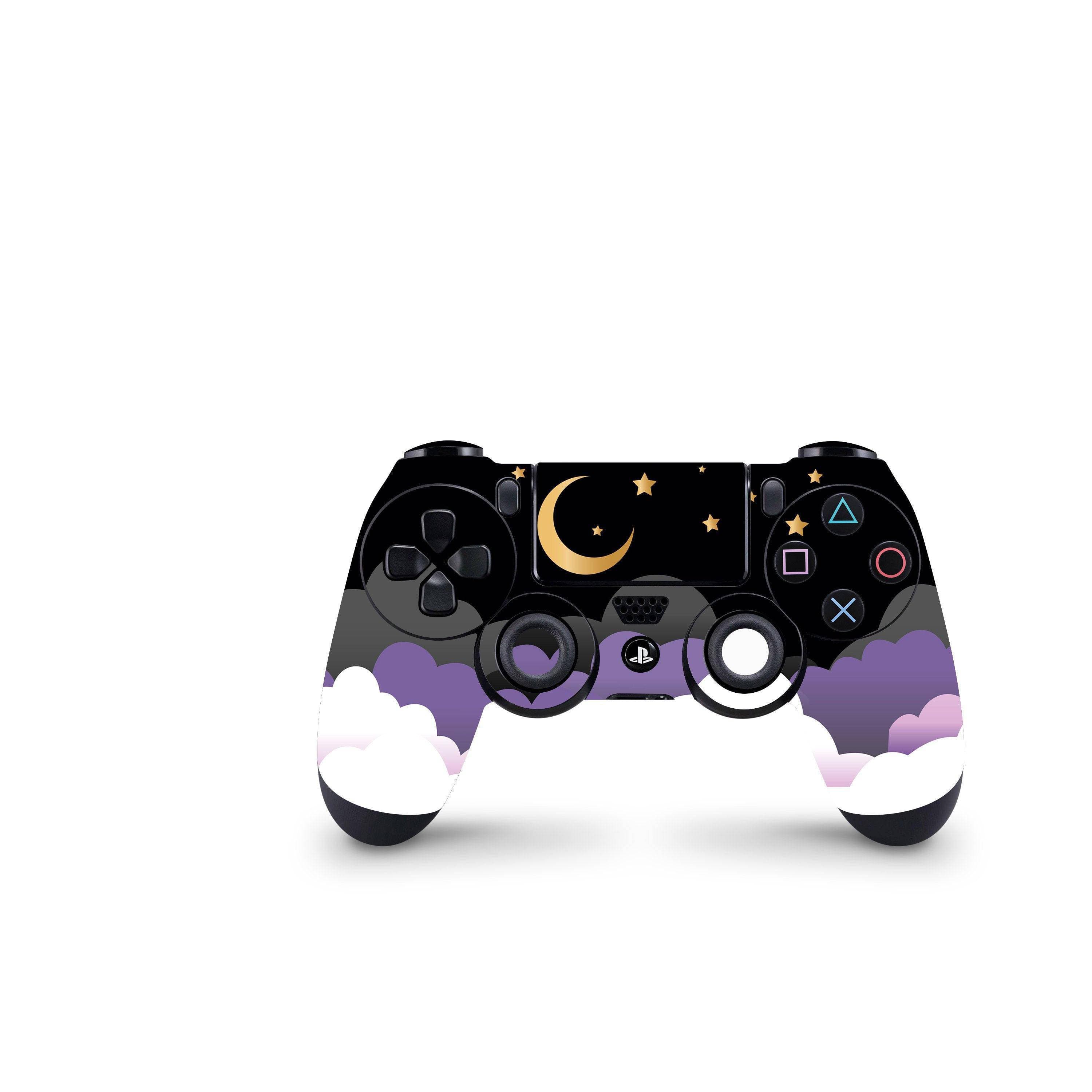 PS5 Controller Skin Decals - Moon Purple - Wrap Vinyl Sticker