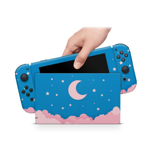 Nintendo Switch Skin Decal For Console Joy-Con And Dock Astronomy - ZoomHitskin