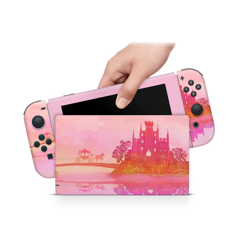 Nintendo Switch Skin Decal For Console Joy-Con And Dock Citadel Palace - ZoomHitskin