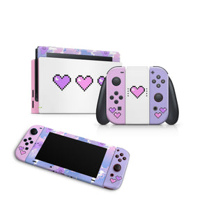 Nintendo Switch Skin Decal For Console Joy-Con And Dock Gaming Girl - ZoomHitskin