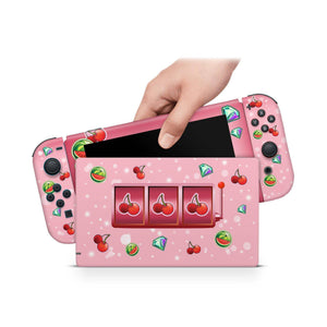 Nintendo Switch Skin Decal For Console Joy-Con And Dock Slot Machine - ZoomHitskin