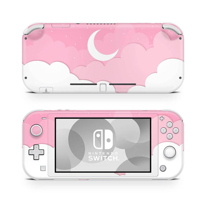 Moonight Pinky Nintendo Switch Lite Skin Decal For Console - ZoomHitskin